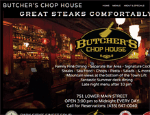 Tablet Screenshot of butcherschophouse.com